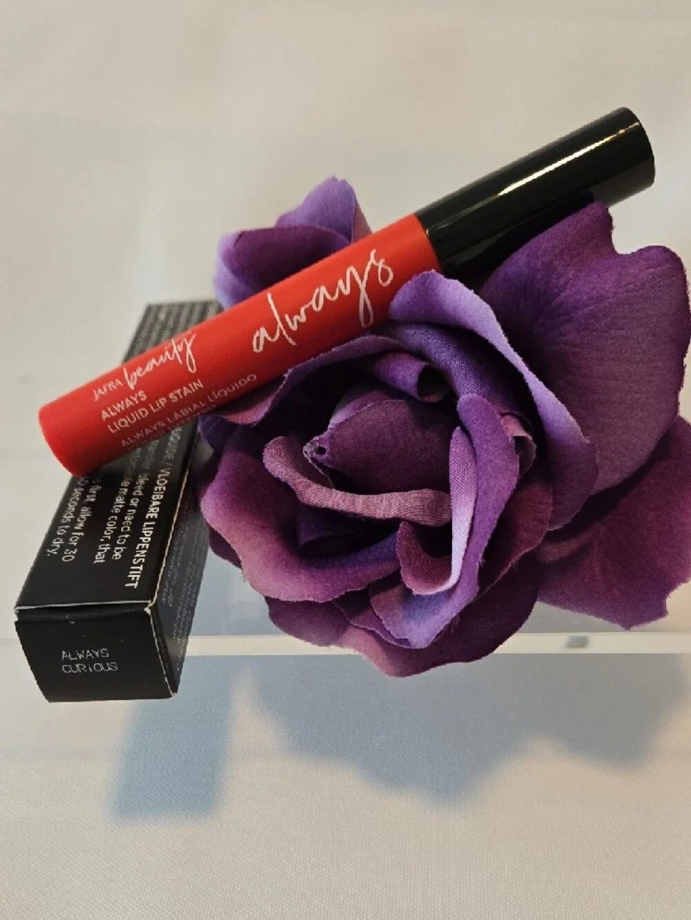JAFRA Always Liquid Lip Stain – Always Curious – Long‑Lasting Matte – NWT